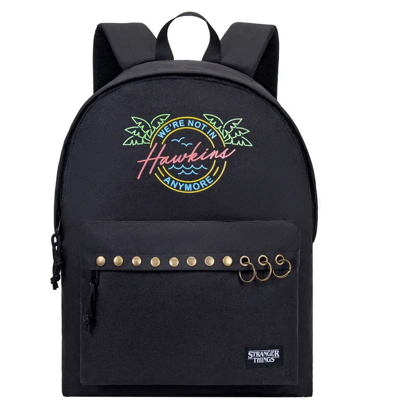 Stranger Things Hawkins Neon backpack 43cm product photo