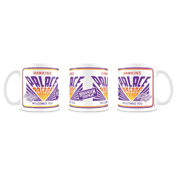 Stranger Things Hawkins Palace Arcade mug termékfotó