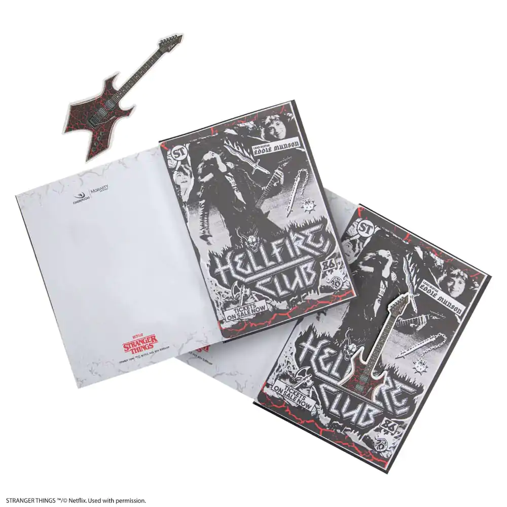 Stranger Things Notebook Hell Fire Club  product photo