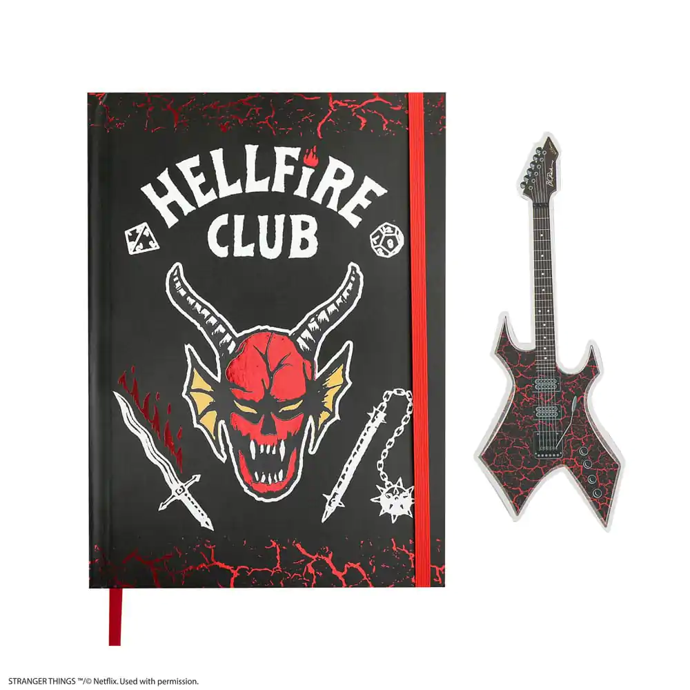 Stranger Things Notebook Hell Fire Club  product photo