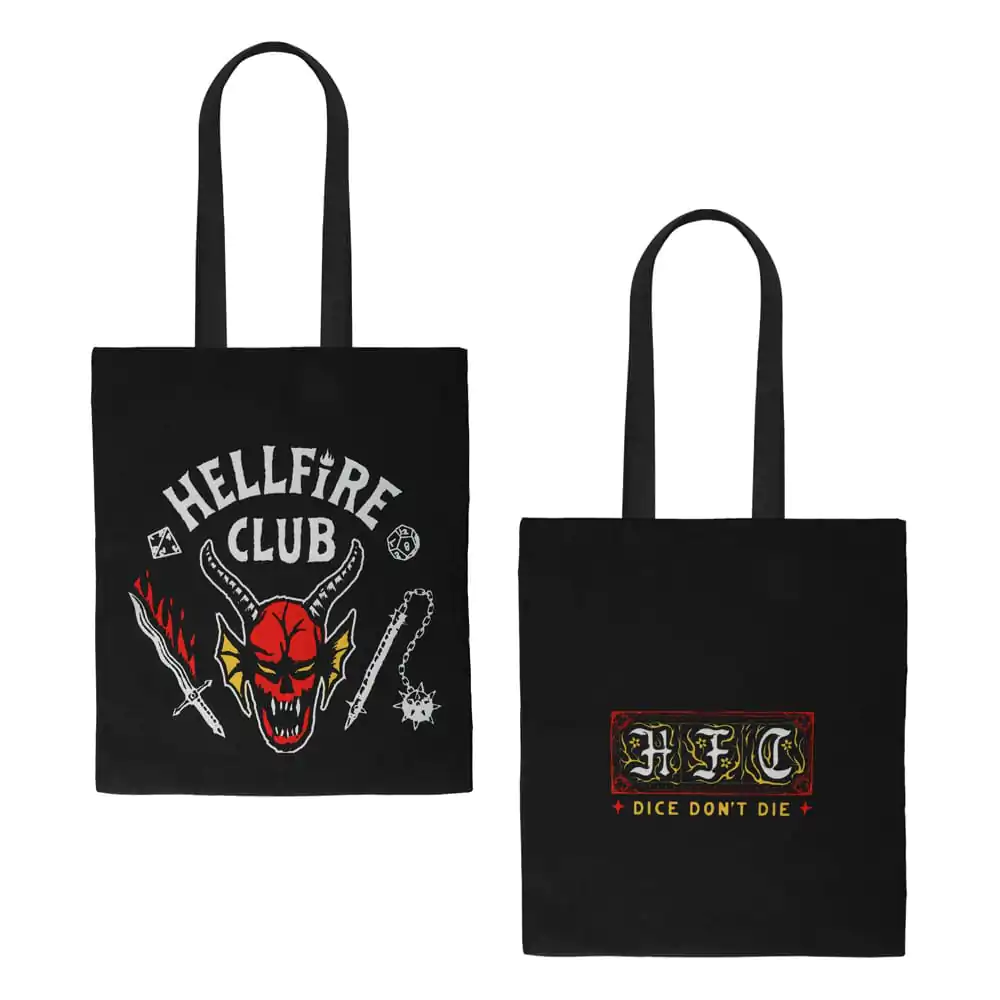 Stranger Things Tote Bag Hellfire Club product photo