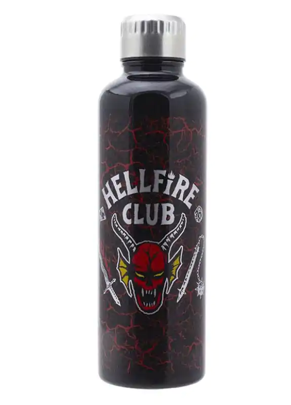 Stranger Things: Hellfire Club Metal Water Bottle product photo