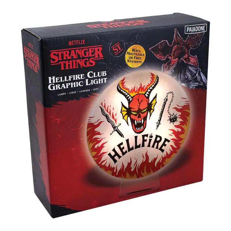 Stranger Things Lamp Hellfire Club Logo 20 cm product photo