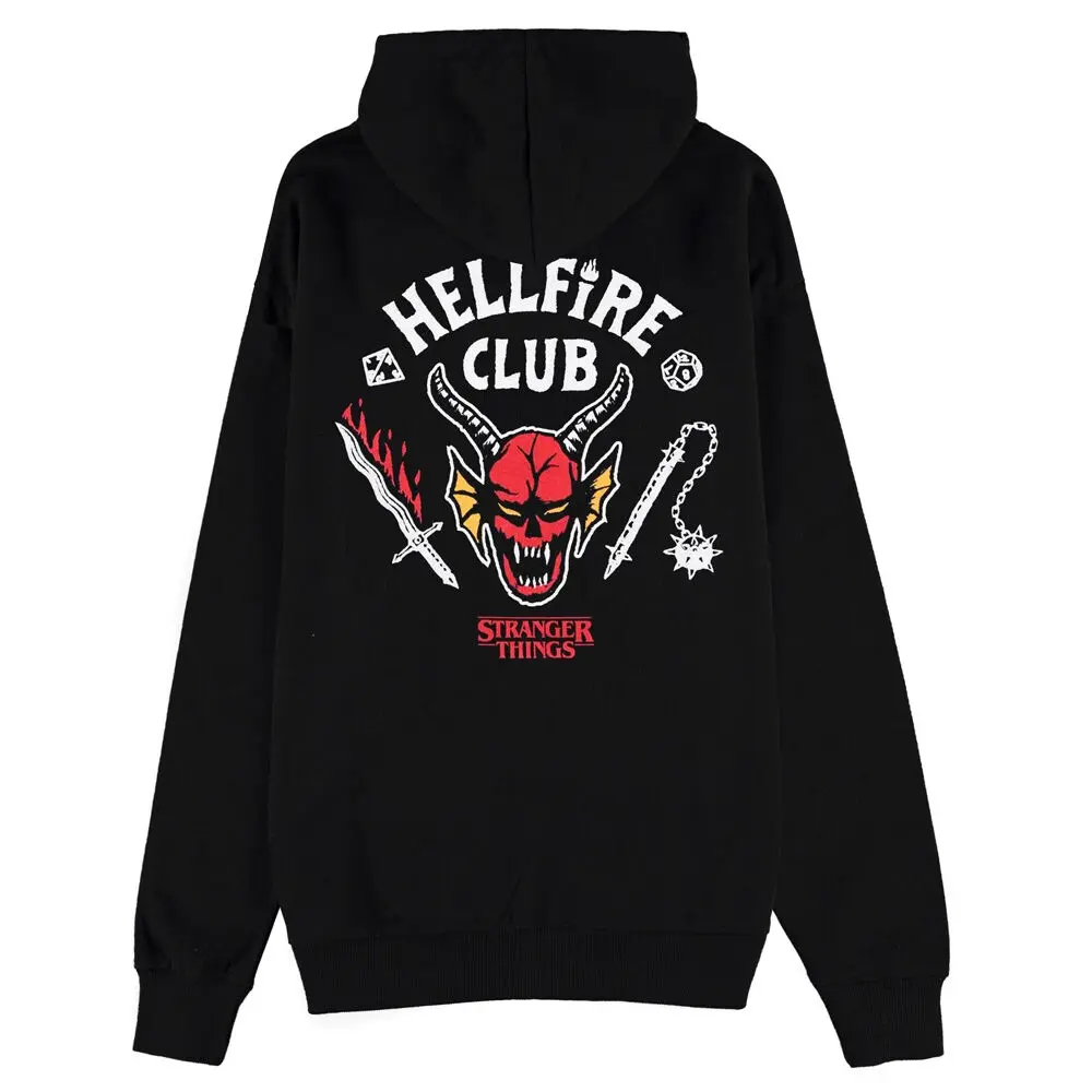 Stranger Things Hellfire hoodie termékfotó