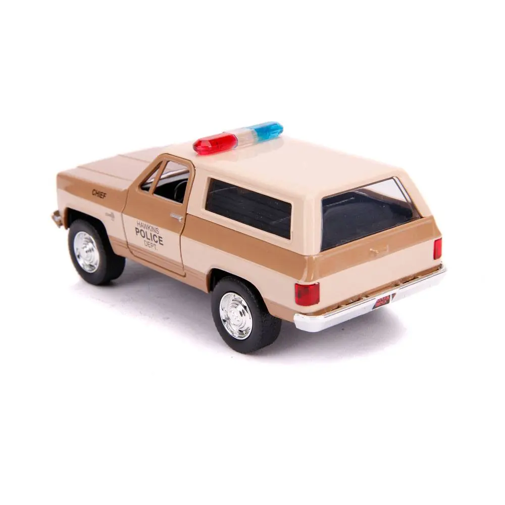 Stranger Things Hollywood Rides Diecast Model 1/32 1980 Chevy K5 Blazer product photo