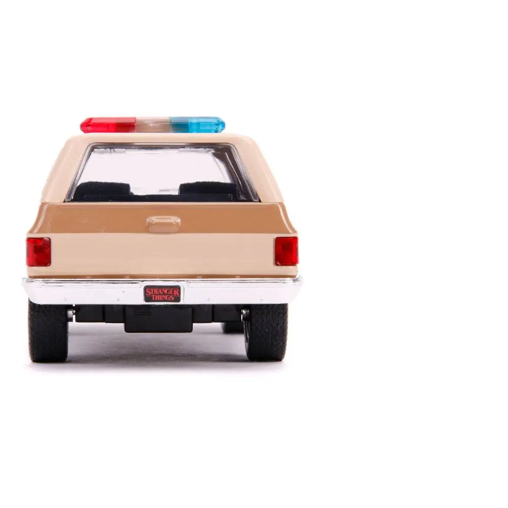 Stranger Things Hollywood Rides Diecast Model 1/32 1980 Chevy K5 Blazer product photo