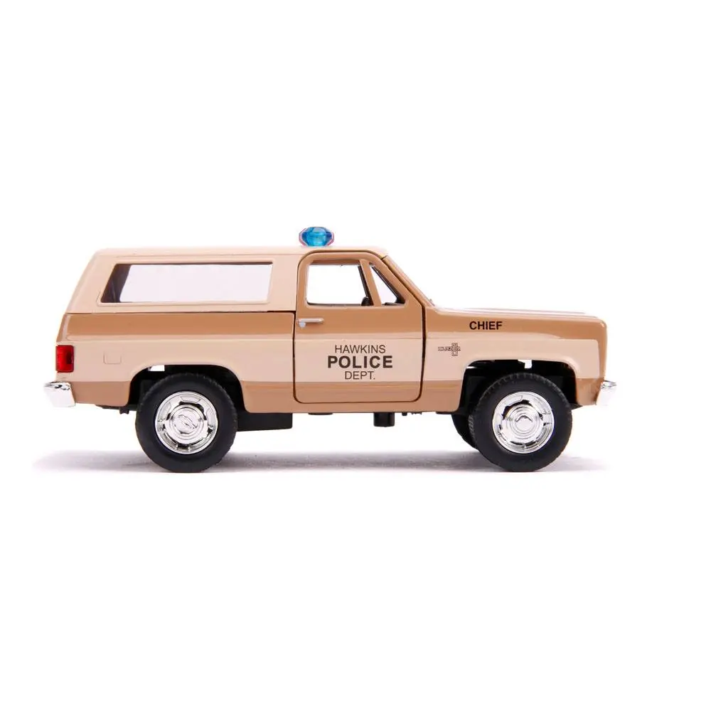 Stranger Things Hollywood Rides Diecast Model 1/32 1980 Chevy K5 Blazer product photo