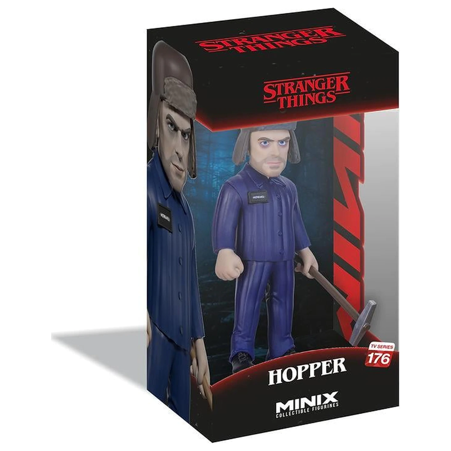 Stranger Things Hopper Gulag Figure Minix 12cm product photo