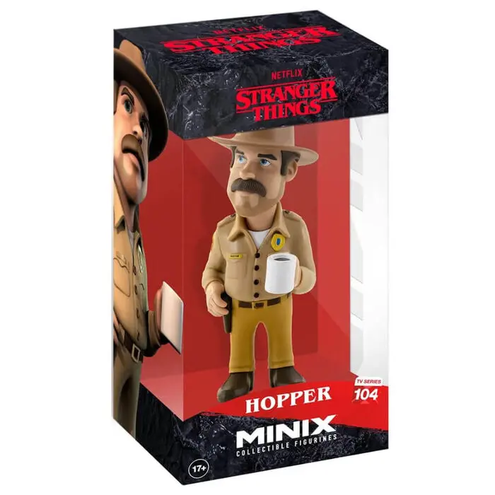 Stranger Things Hopper Minix figure 12cm product photo