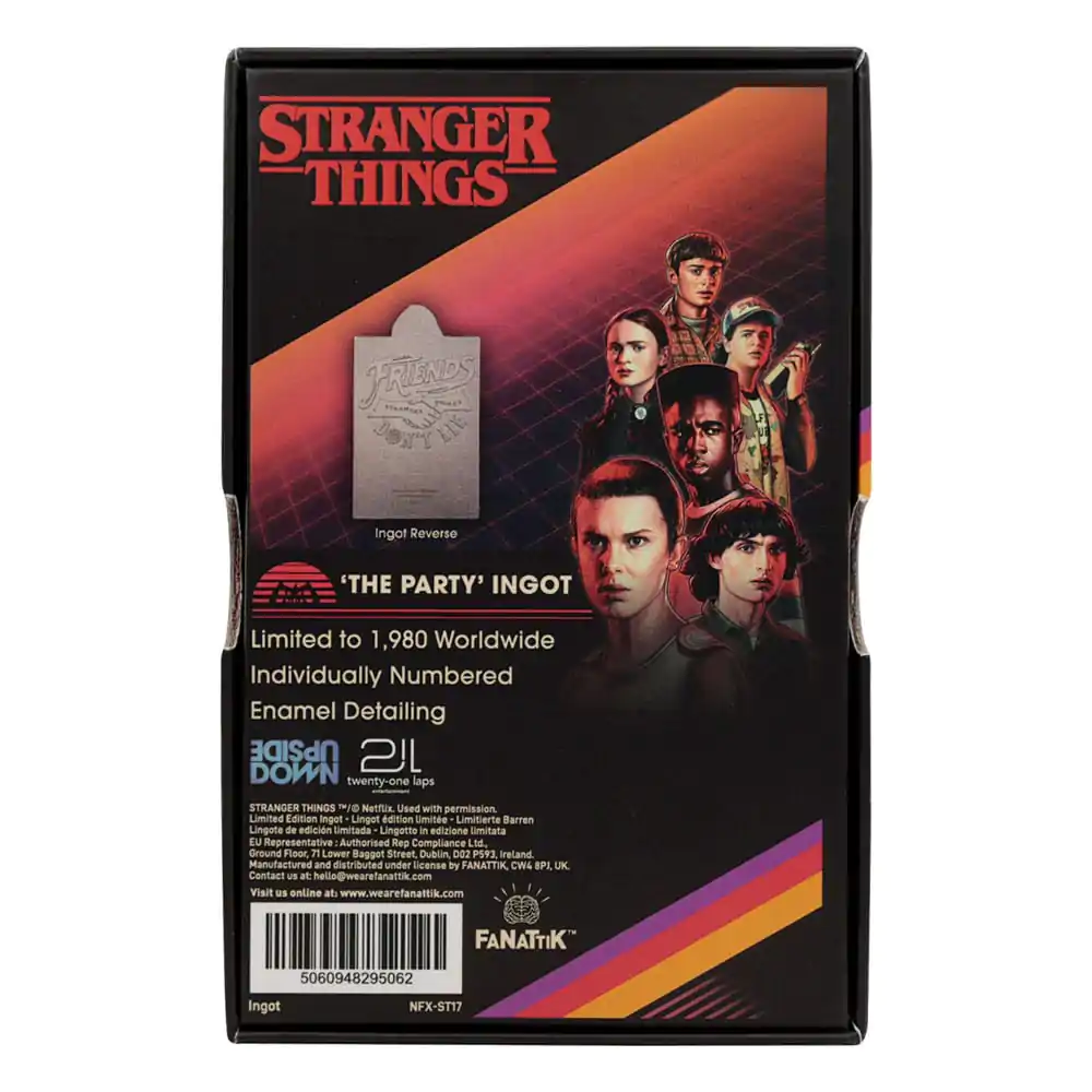 Stranger Things Ingot Limited Edition product photo