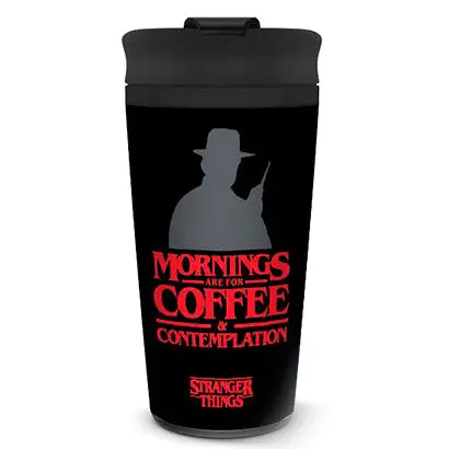 Stranger Things Travel Mug Coffee and Contemplation termékfotó