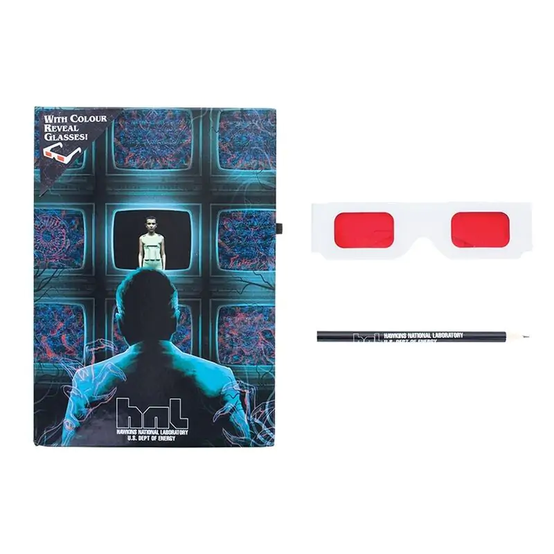 Stranger Things Laboratori A5 Notebook and pencil set product photo