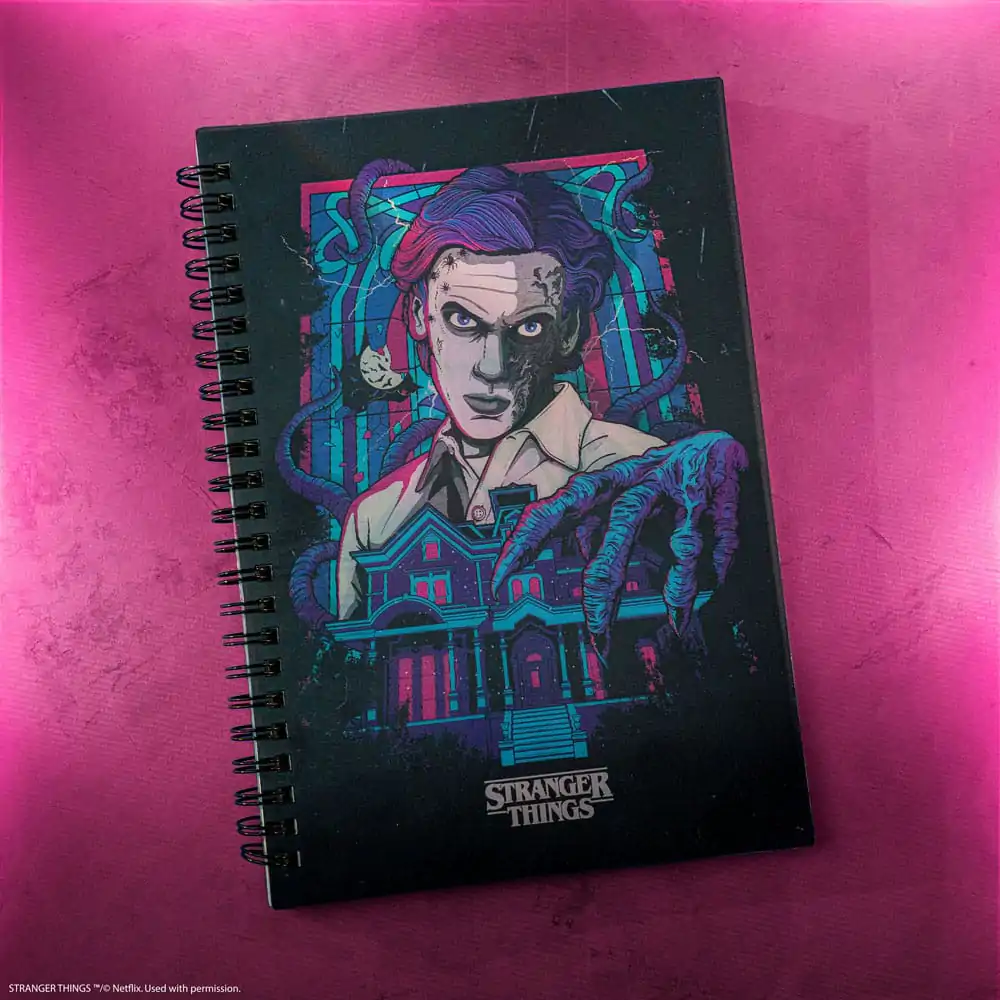 Stranger Things Notebook Lenticular Vecna termékfotó