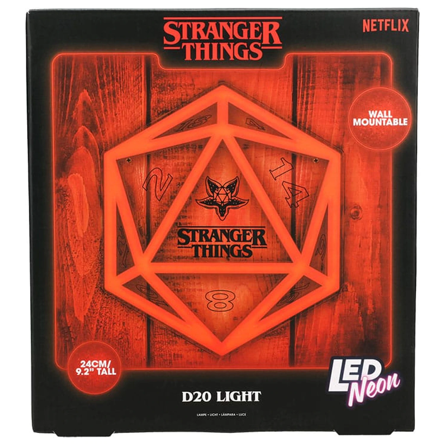 Stranger Things 5 LED Wall Lamp Light Neon product photo