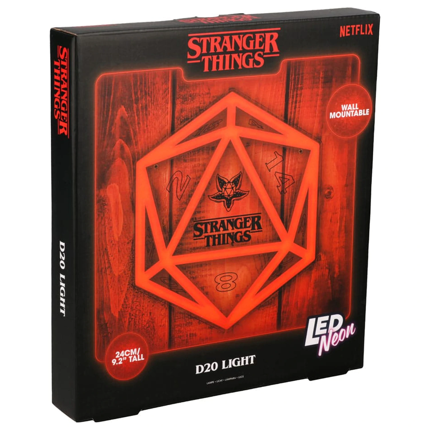 Stranger Things 5 LED Wall Lamp Light Neon product photo