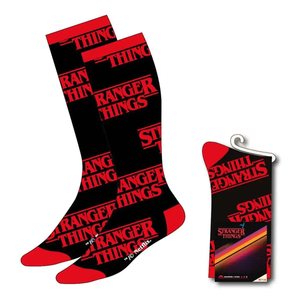 Stranger Things Socks Logo 38-45 termékfotó