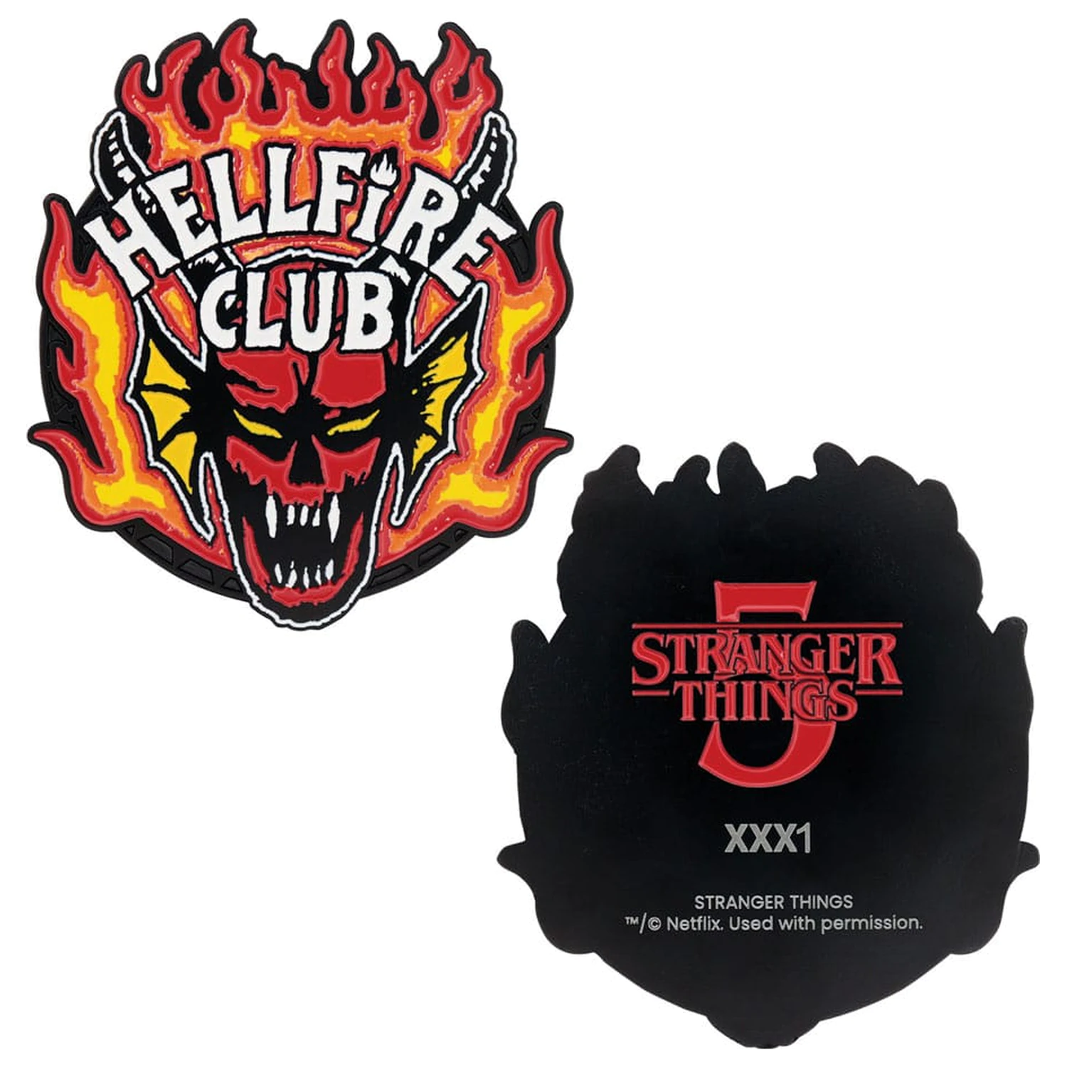 Stranger Things Medallion Hellfire Club Limited Edition   product photo