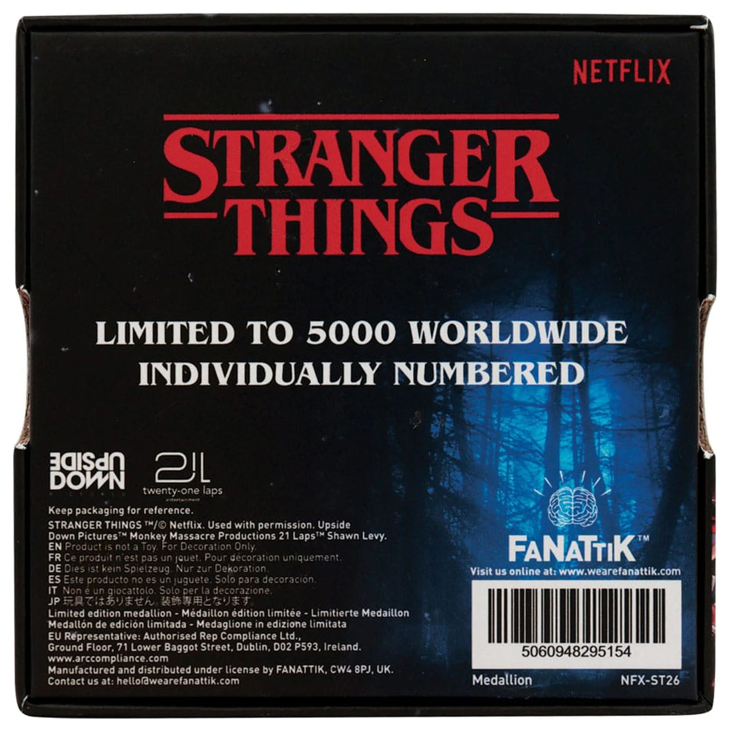 Stranger Things Medallion Hellfire Club Limited Edition   product photo