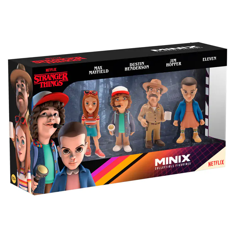 Stranger Things Minix pack 4 figures 7cm termékfotó