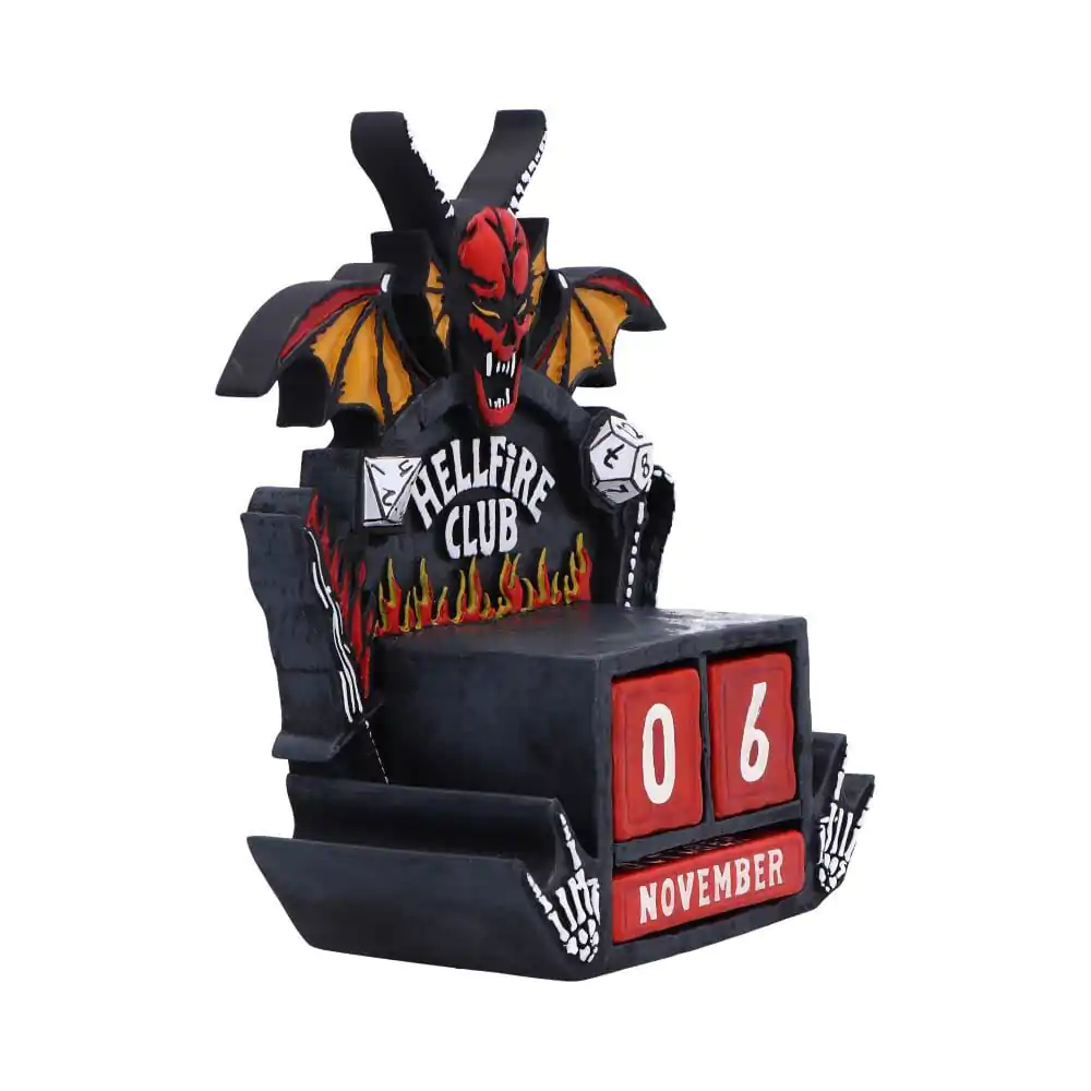 Stranger Things Perpetual Calendar Hellfire Club 15 cm product photo