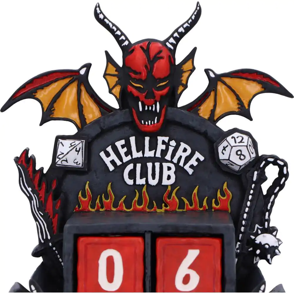 Stranger Things Perpetual Calendar Hellfire Club 15 cm product photo