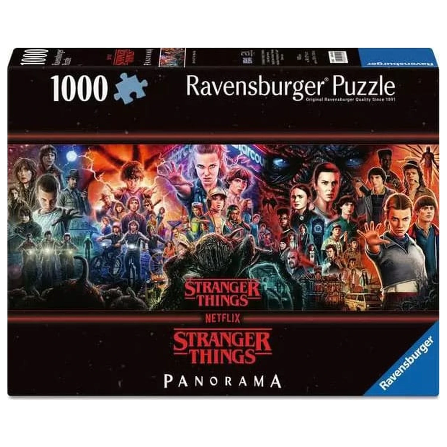 Stranger Things panorama puzzle 1000pcs product photo