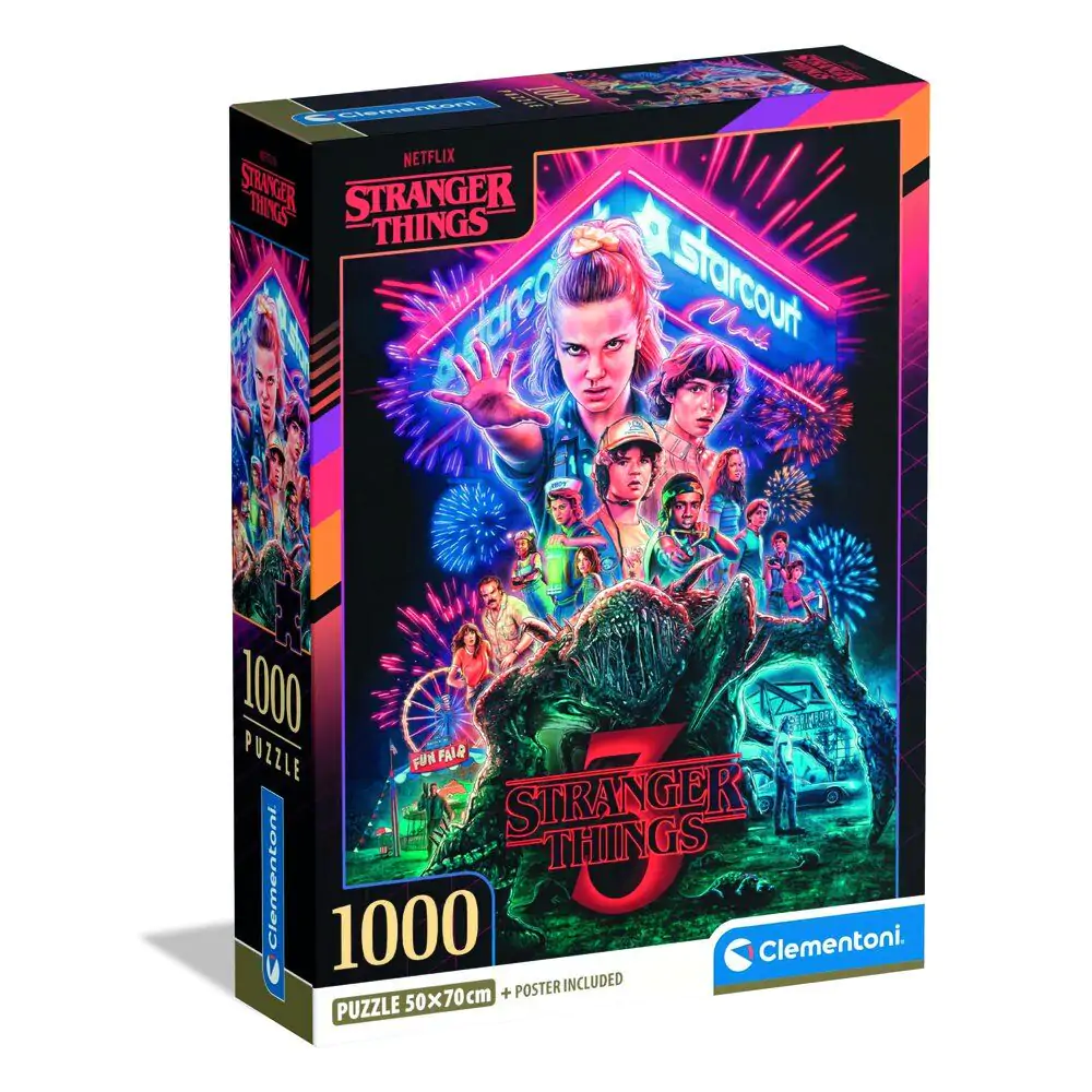 Stranger Things puzzle 1000pcs product photo