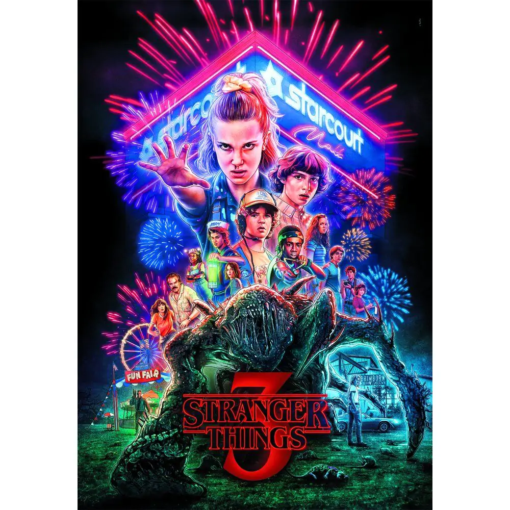 Stranger Things puzzle 1000pcs product photo