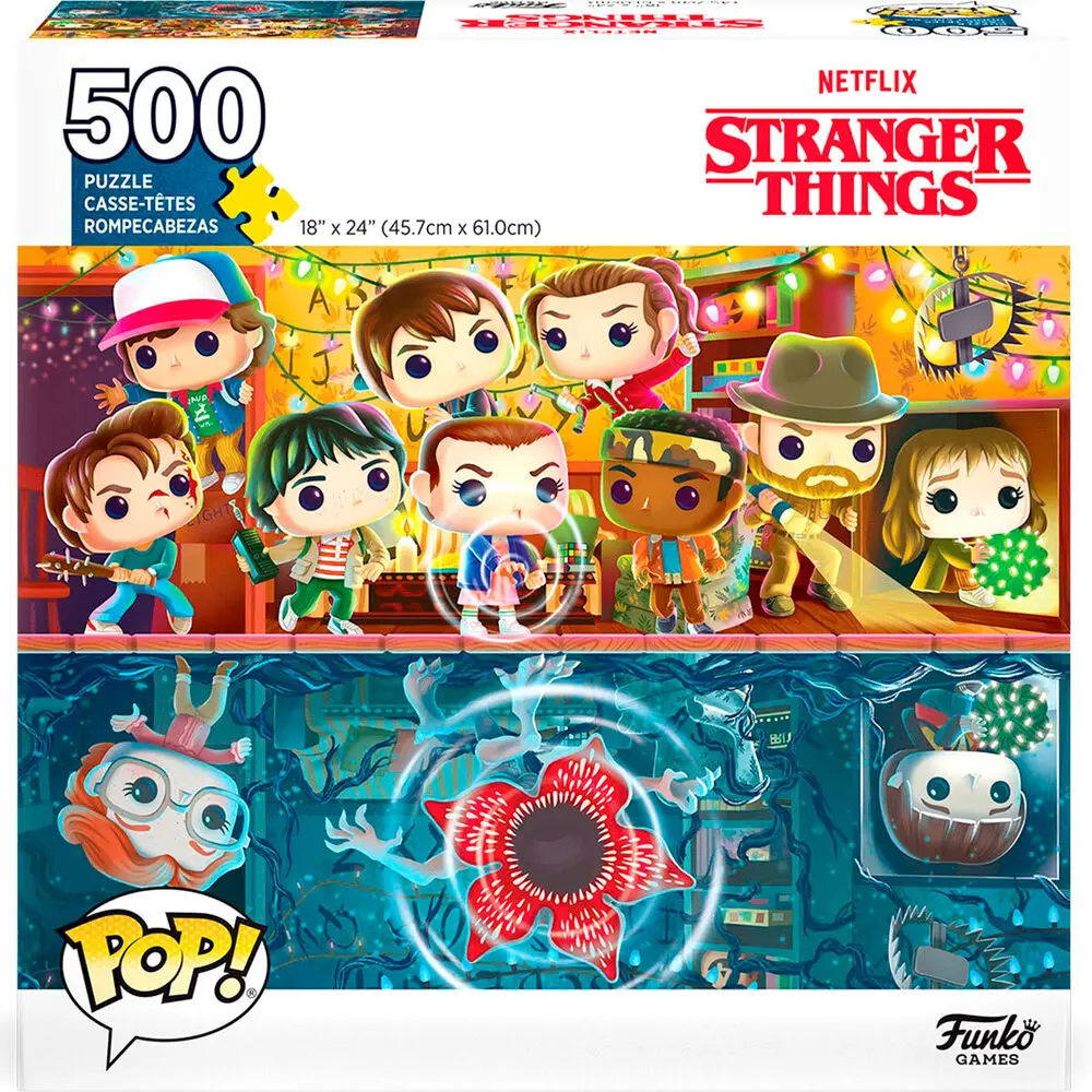 Stranger Things puzzle 500pcs product photo