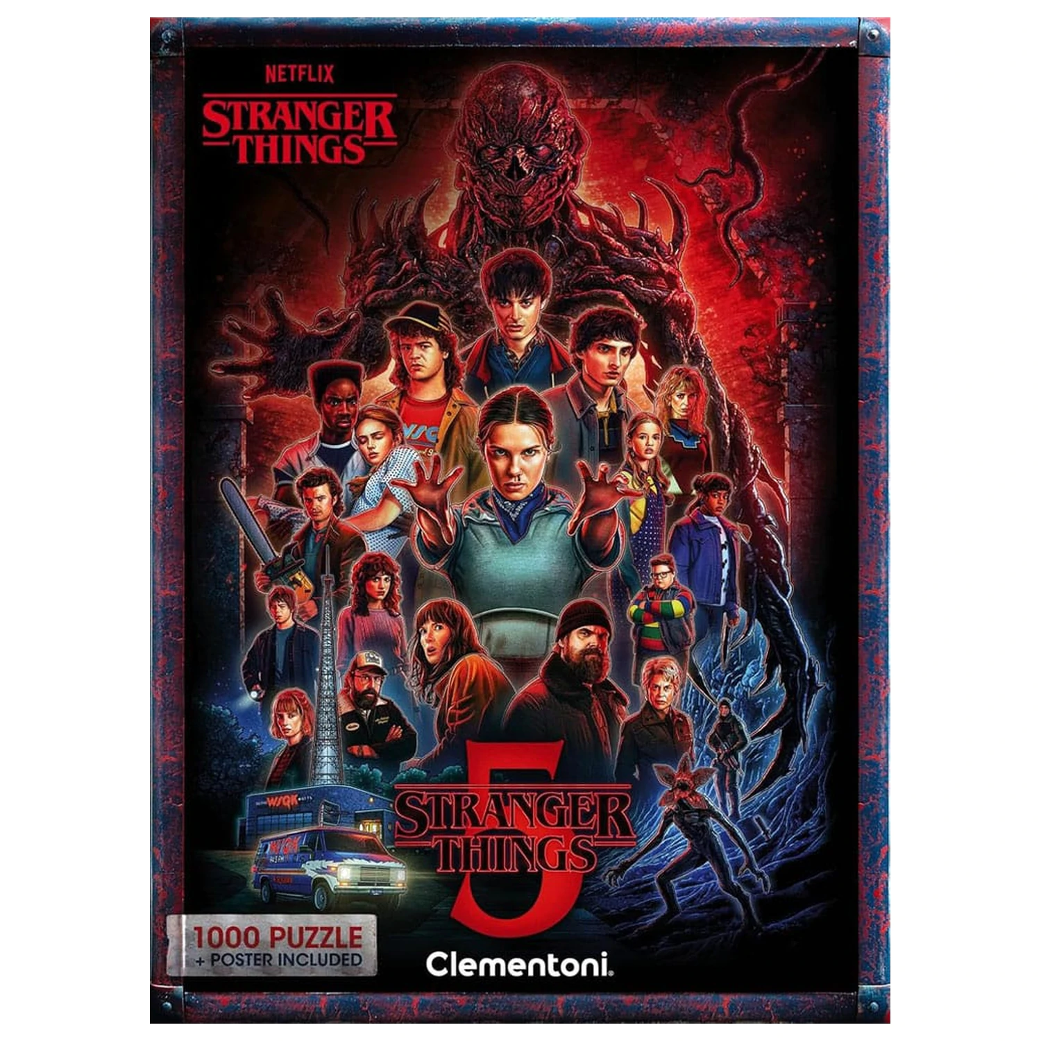 Stranger Things Jigsaw Puzzle Season 5 (1000 pieces) product photo