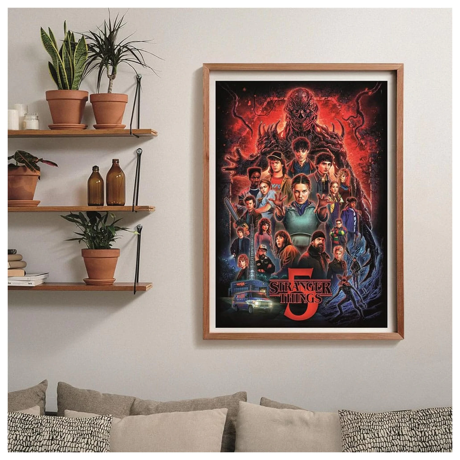 Stranger Things Jigsaw Puzzle Season 5 (1000 pieces) product photo