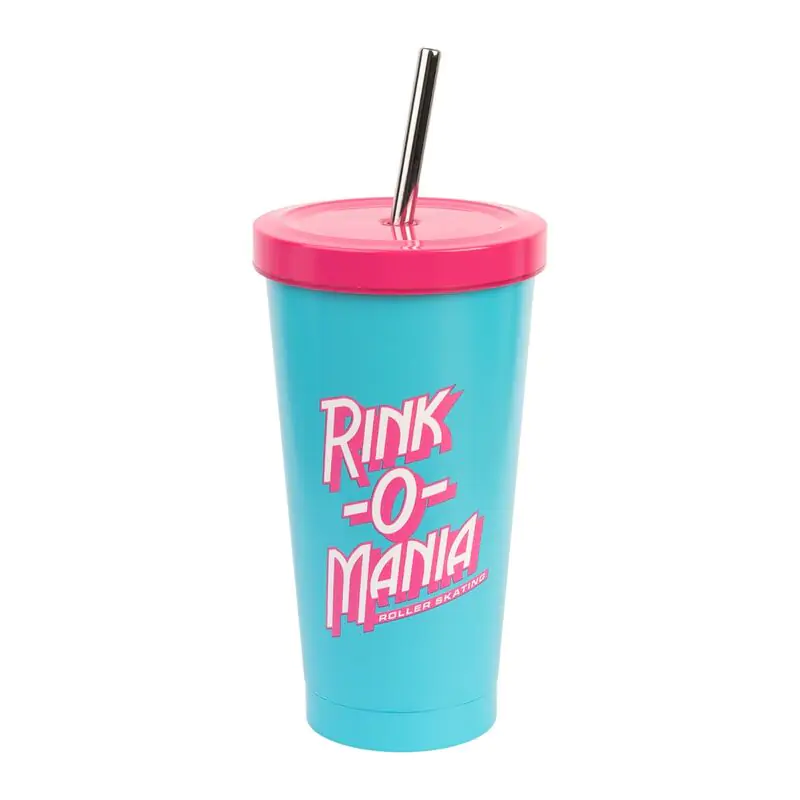 Stranger Things Rink-O-Mania straw tumbler 550ml termékfotó