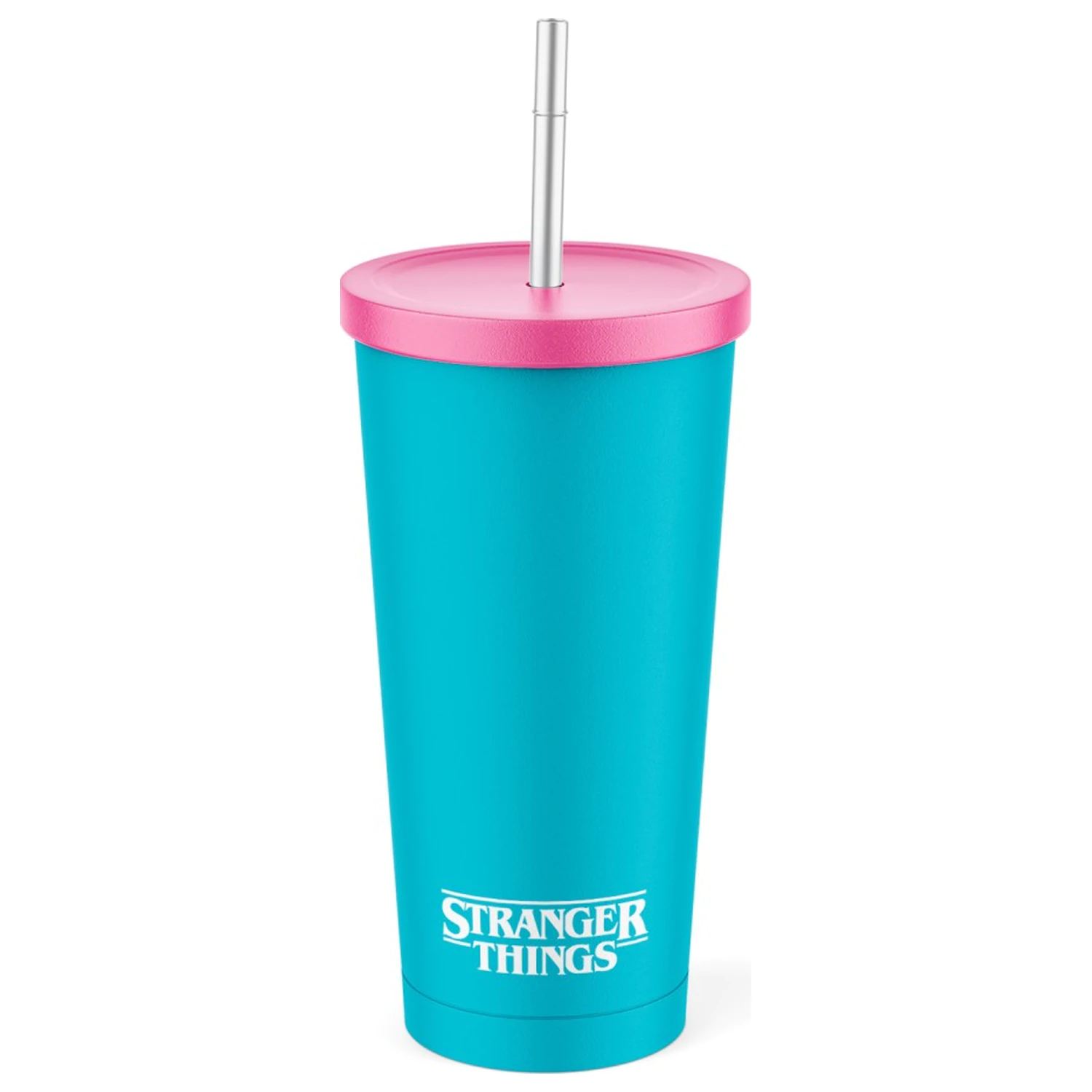 Stranger Things Rink-O-Mania straw tumbler 550ml product photo