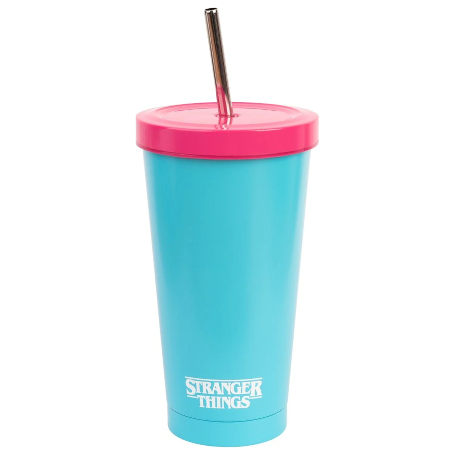 Stranger Things Rink-O-Mania straw tumbler 550ml product photo