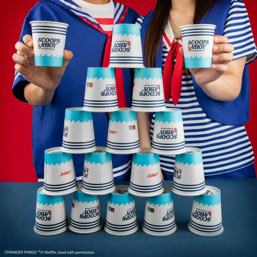Stranger Things Set of 24 Paper Cups Scoops Ahoy product photo