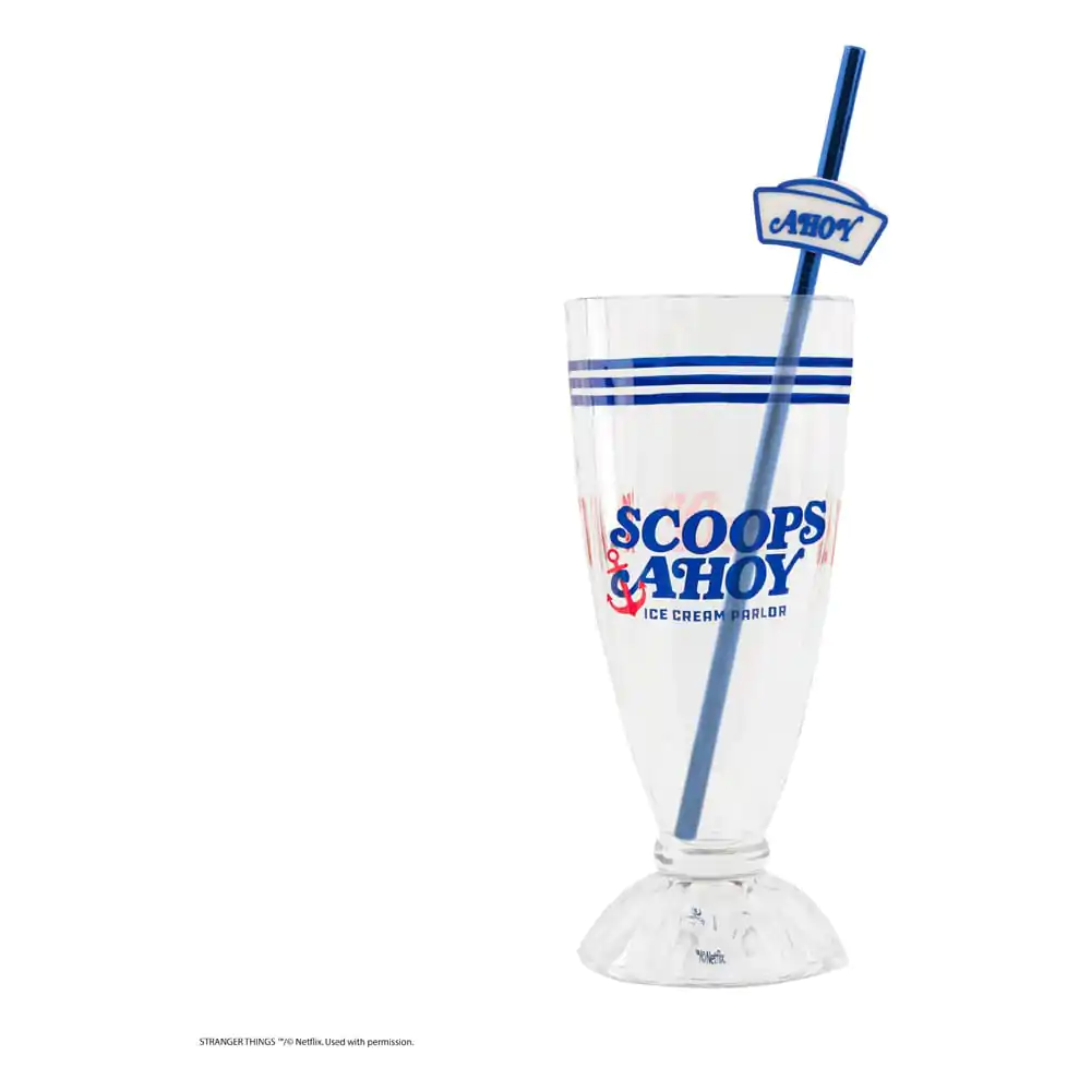 Stranger Things Milkshake Glass Set Scoops Ahoy product photo