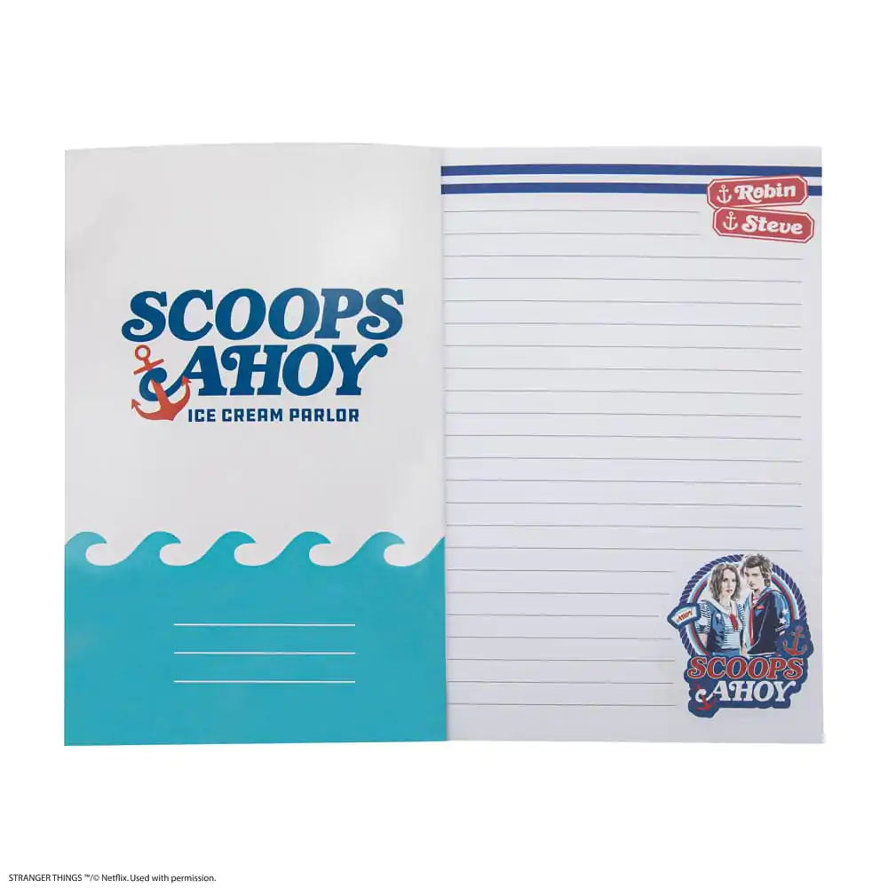 Stranger Things Notebook Scoops Ahoy Softcover product photo