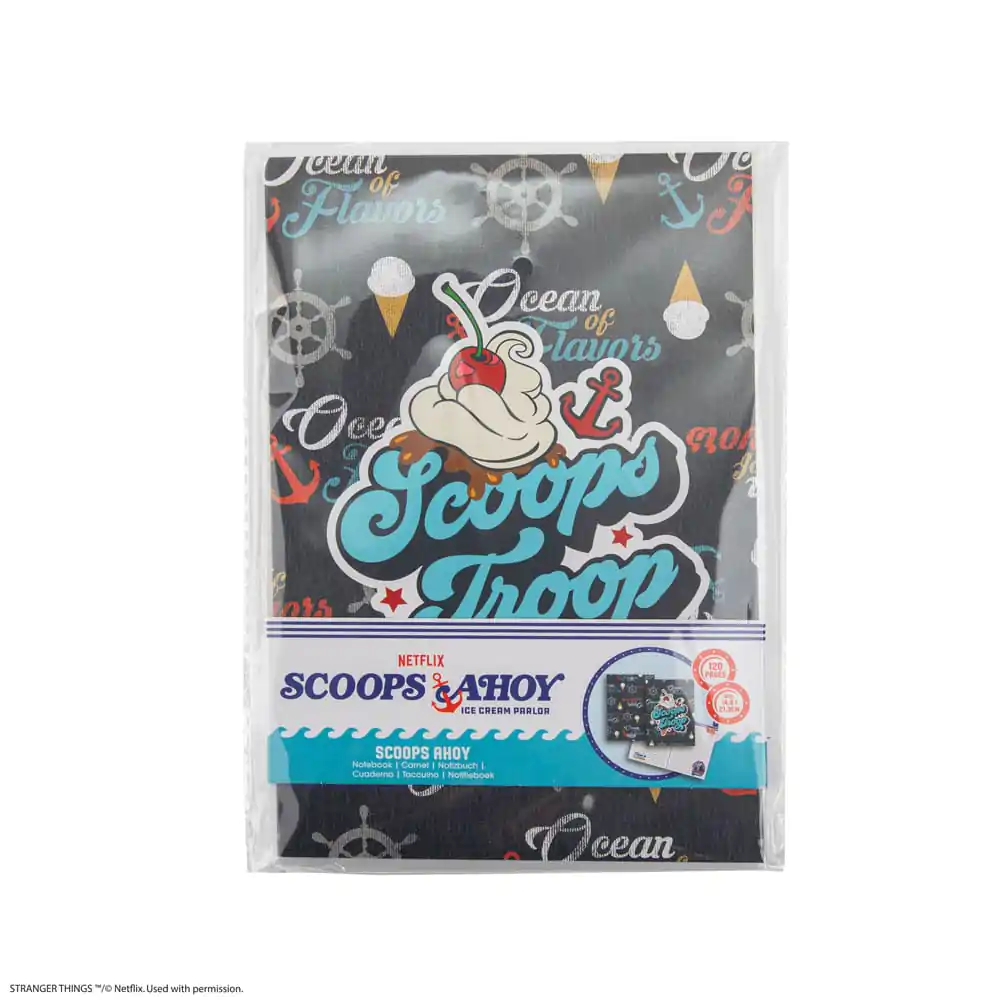 Stranger Things Notebook Scoops Ahoy Softcover product photo