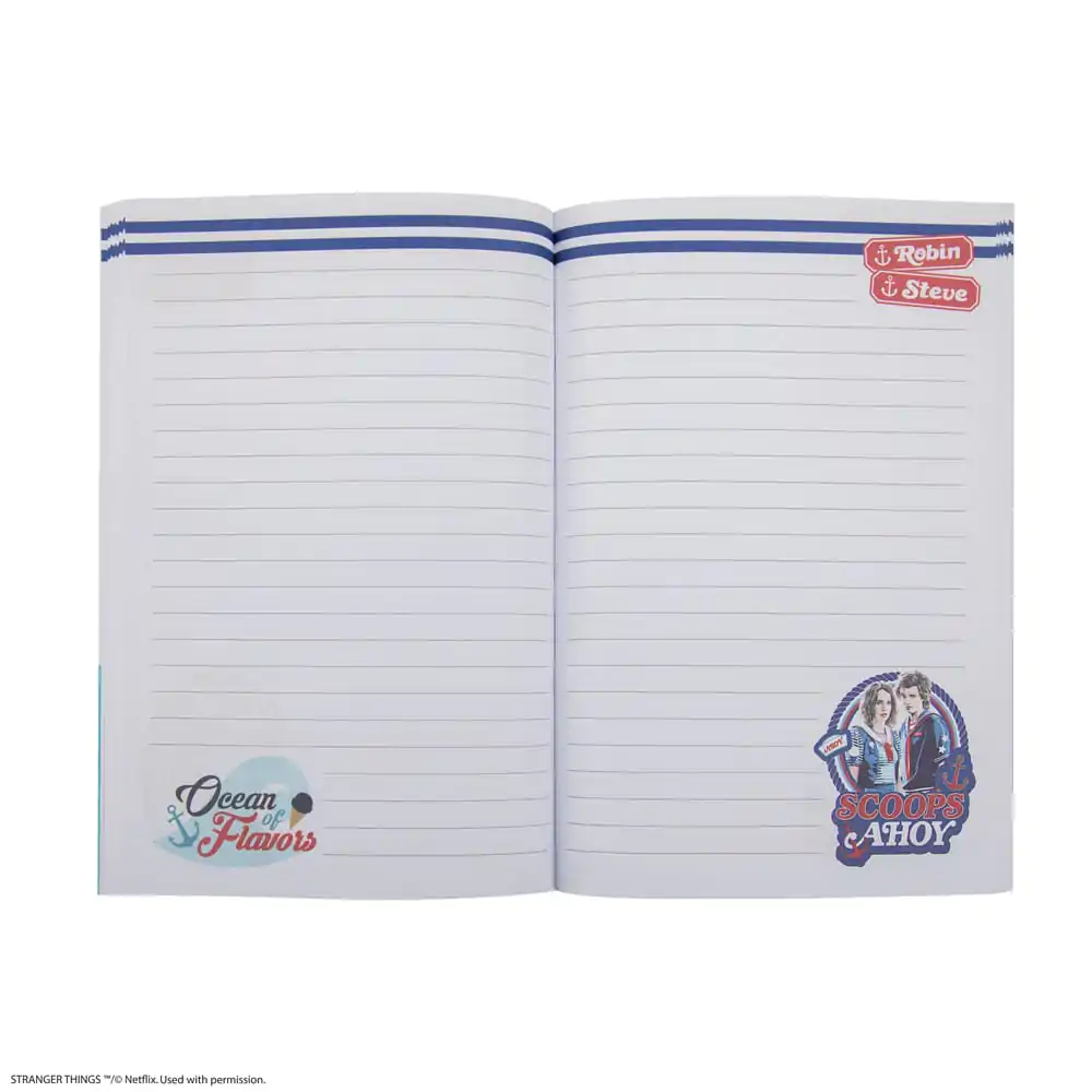 Stranger Things Notebook Scoops Ahoy Softcover product photo