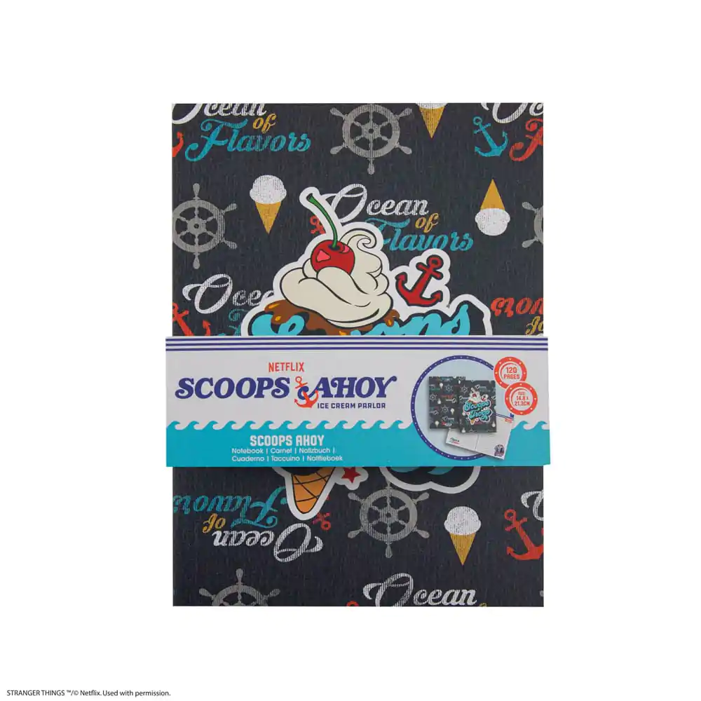 Stranger Things Notebook Scoops Ahoy Softcover product photo