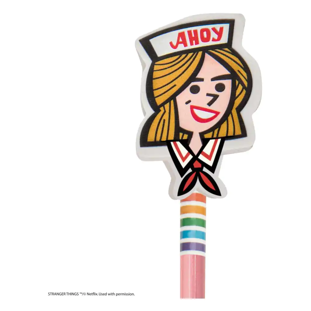 Stranger Things Pencil with Eraser Scoops Ahoy Robin product photo