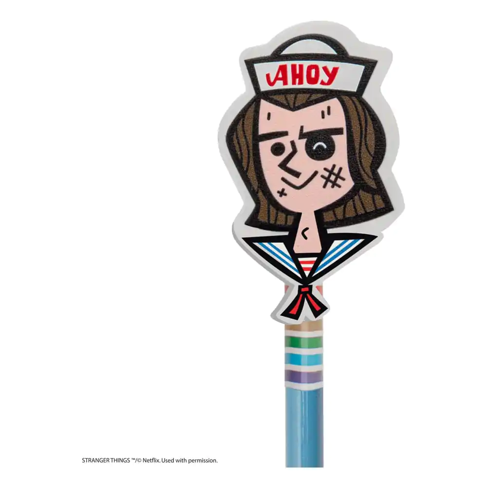 Stranger Things Pencil with Eraser Scoops Ahoy Steve product photo