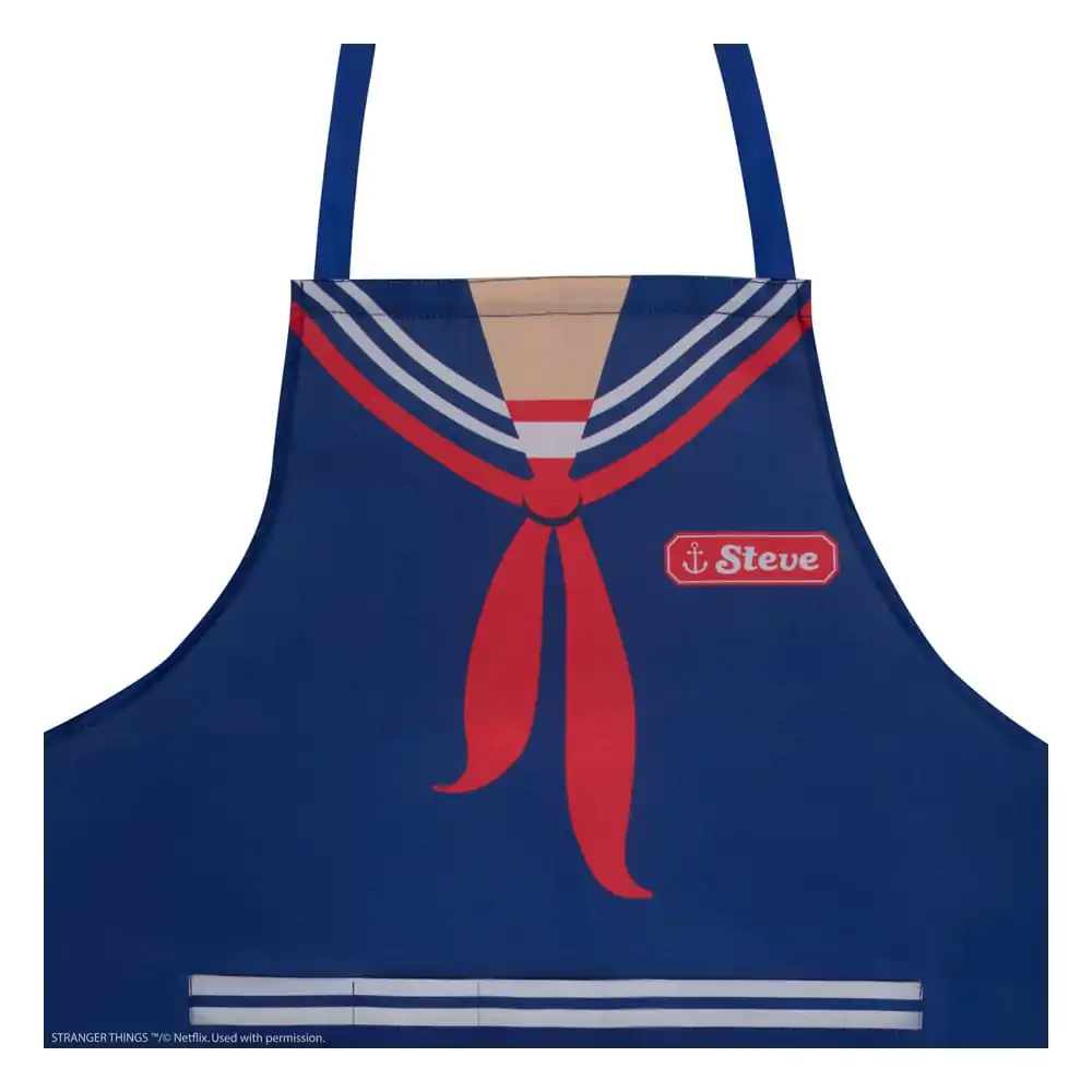 Stranger Things Apron Scoops Ahoy Steve  product photo