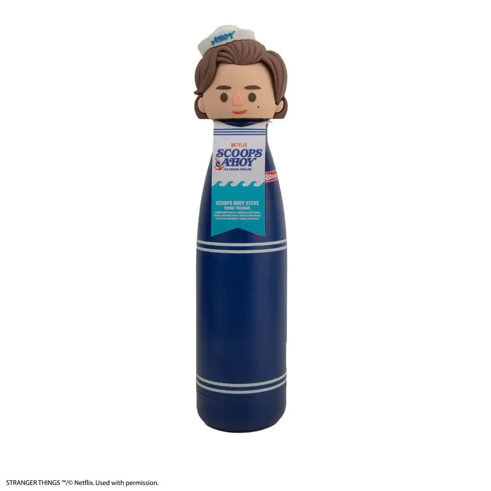 Stranger Things Water Bottle Scoops Ahoy Steve 500 ml product photo