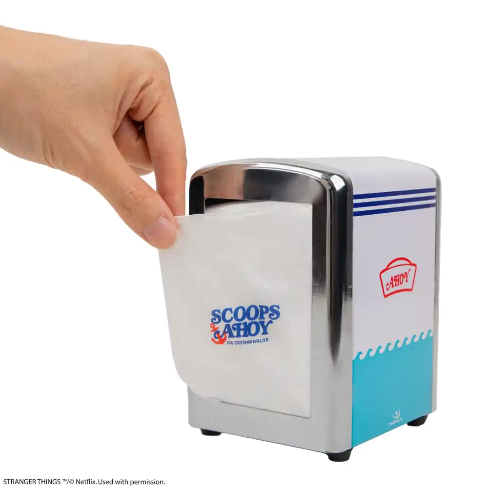 Stranger Things Napkin Dispenser set Scoops Ahoy product photo
