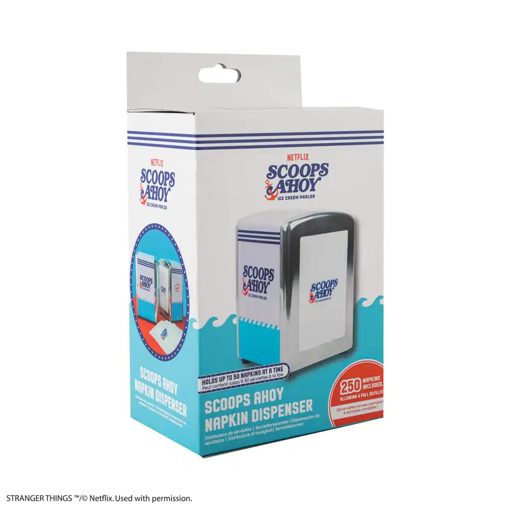 Stranger Things Napkin Dispenser set Scoops Ahoy product photo