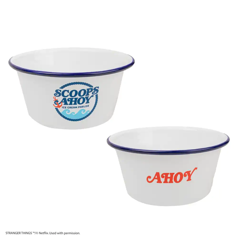 Stranger Things Ice Cream Bowl with Sailor Hat Scoops Ahoy product photo