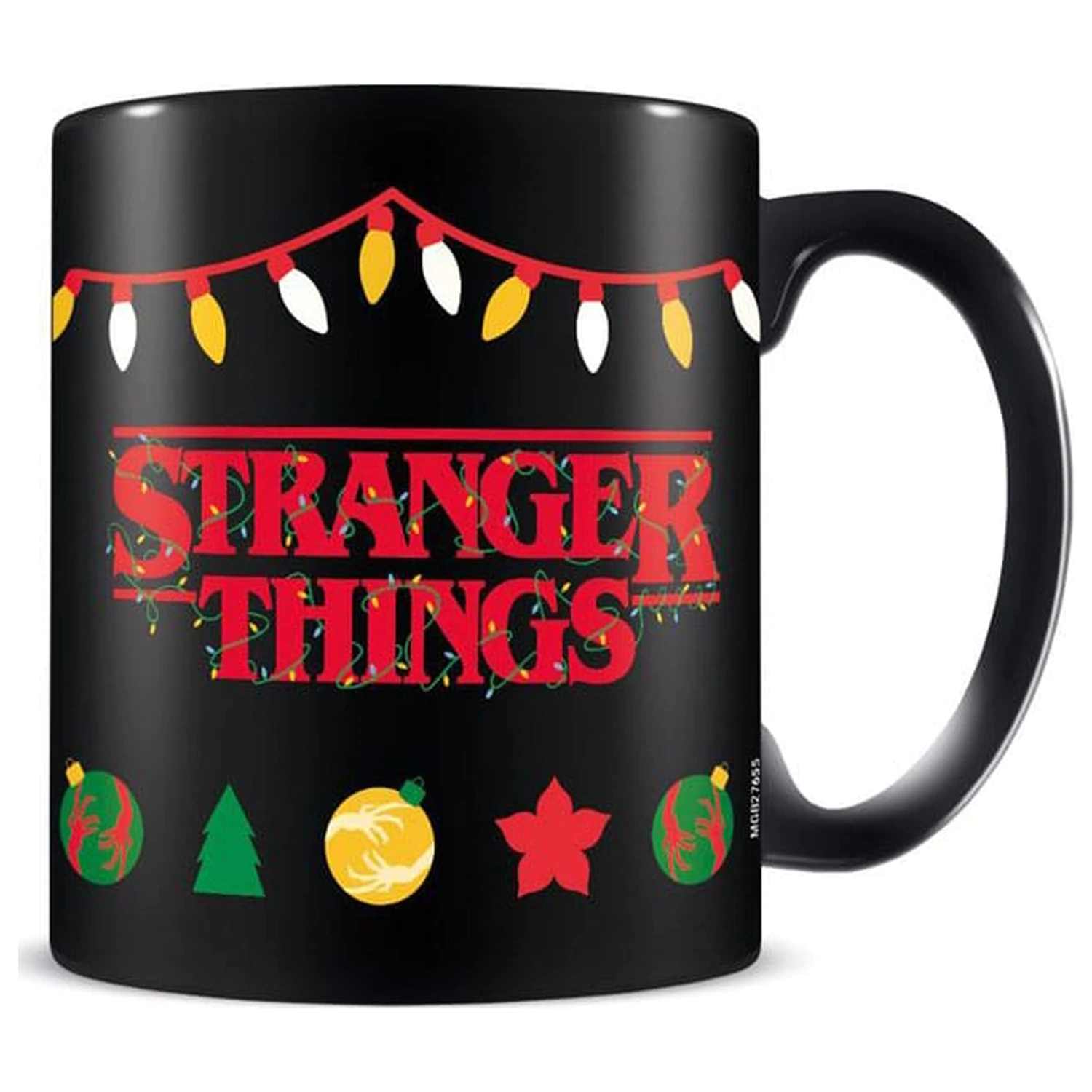 Stranger Things Mug Seasons Greetings Upside Down  product photo