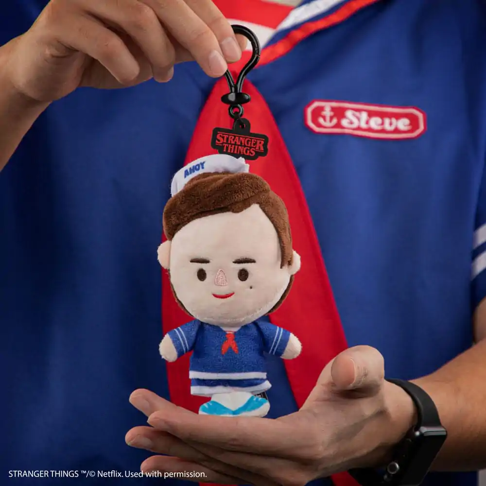 Stranger Things: Steve Scoops Ahoy Plush Keychain product photo