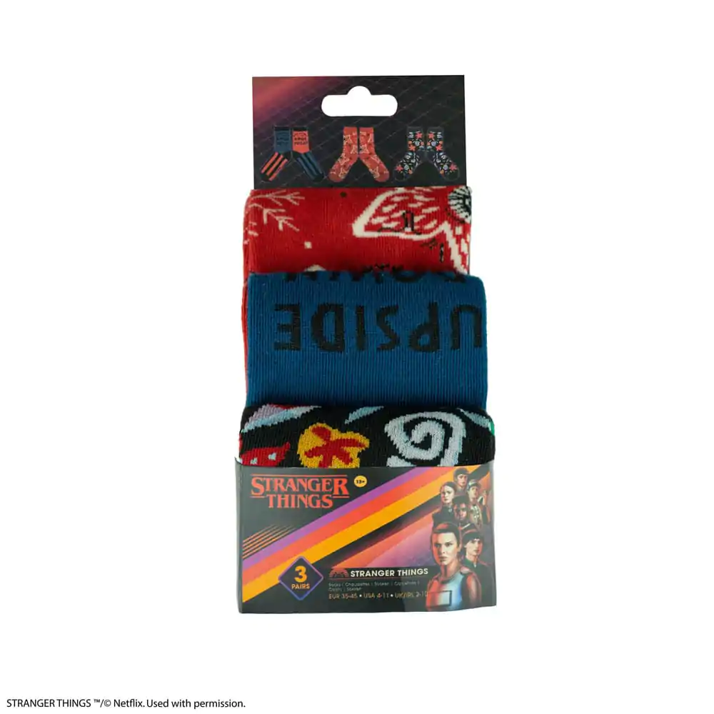 Stranger Things: Stranger Things Set of 3 Socks product photo